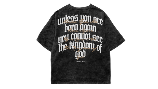 Washed Black Tee
