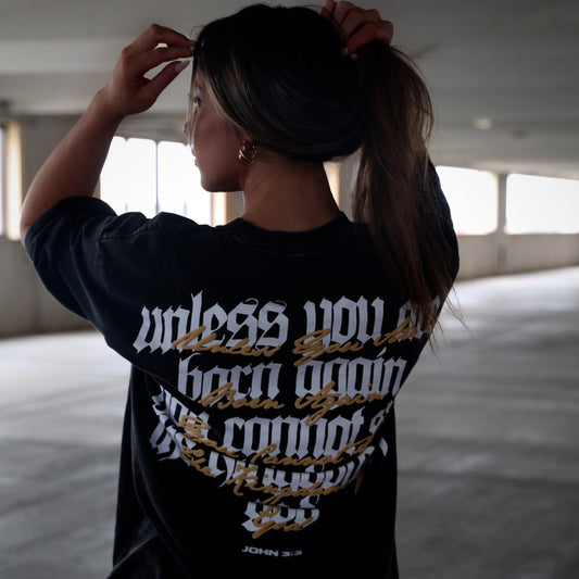 Washed Black Tee