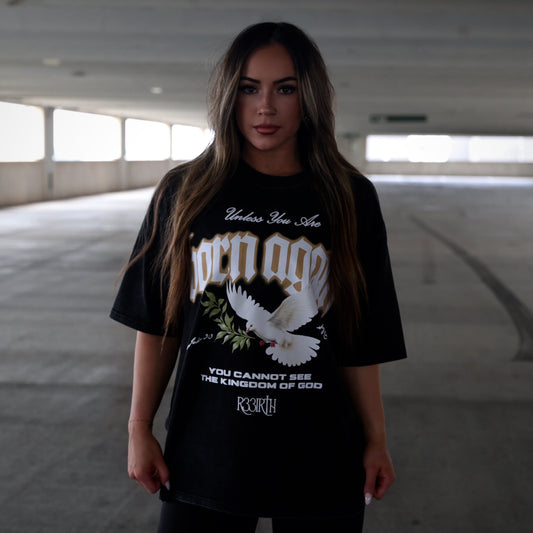 Washed Black Tee